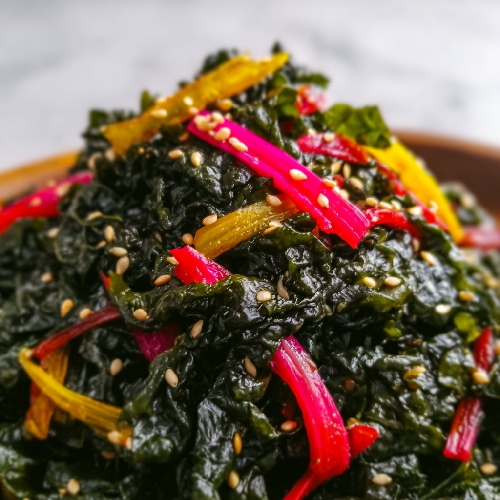 Sesame Sautéed Swiss Chard Recipe - Recipe Image