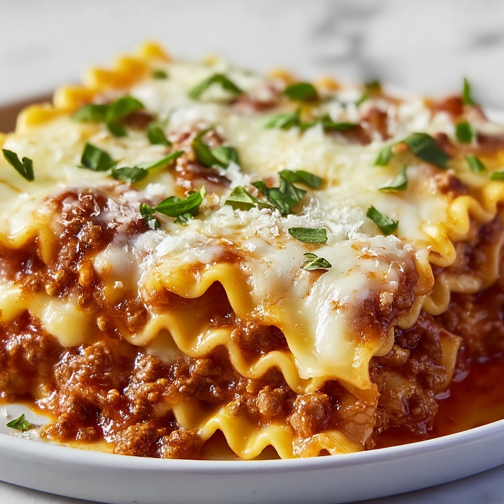 Easy Bow Tie Pasta Lasagna Recipe - Recipe Image