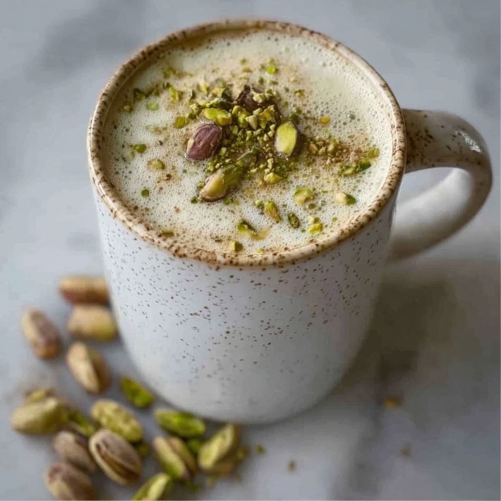 Pistachio Latte Recipe - Recipe Image