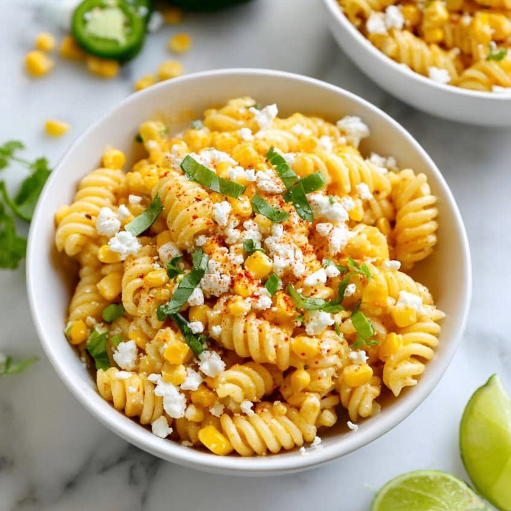 Mexican Street Corn Pasta Salad Recipe - Recipe Image
