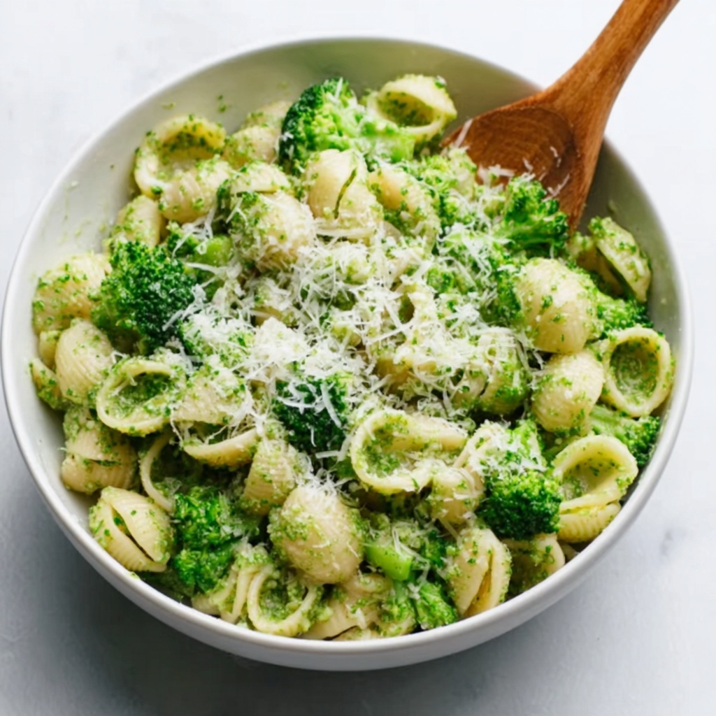 Light and Healthy Broccoli Pasta Recipe - Recipe Image