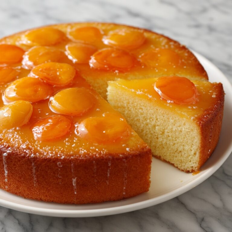 Apricot Upside-Down Cake Recipe