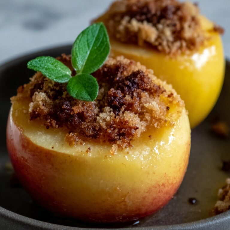 Cheesecake-Stuffed Baked Apples Recipe