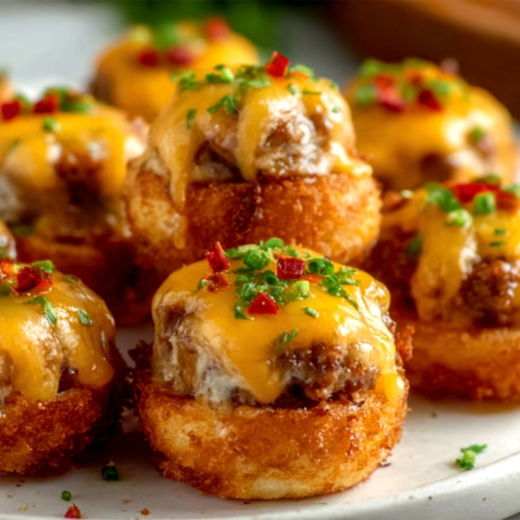 Rotel Spiced Sausage and Cream Cheese Bites Recipe - Recipe Image