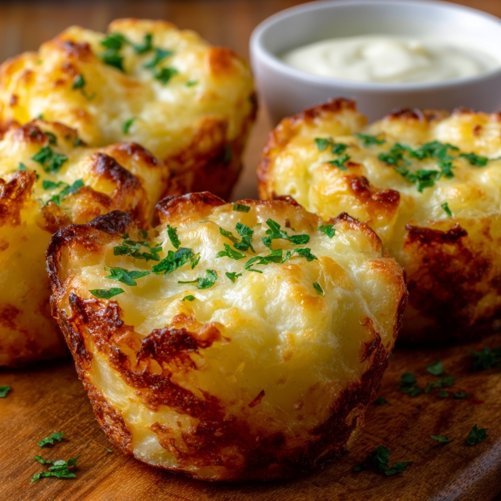 Chicken, Cheese, and Zucchini Muffins Recipe - Recipe Image