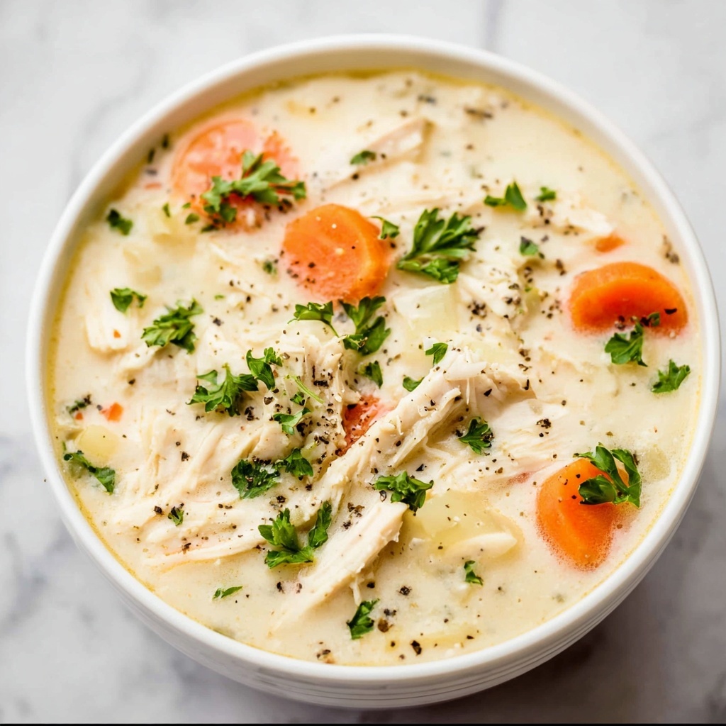 Creamy Chicken and Tortilla Dumplings Recipe - Recipe Image