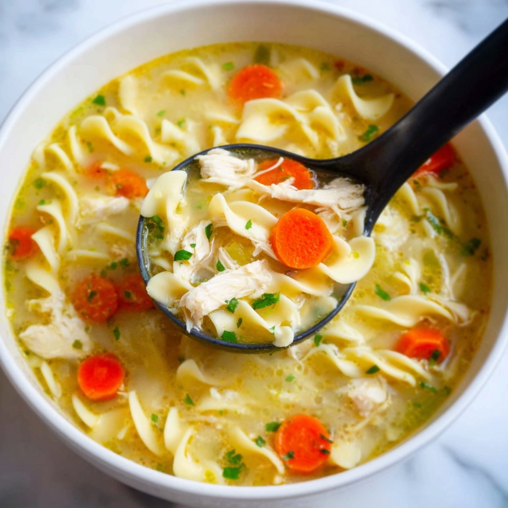 Homemade Chicken Noodle Soup Recipe - Recipe Image