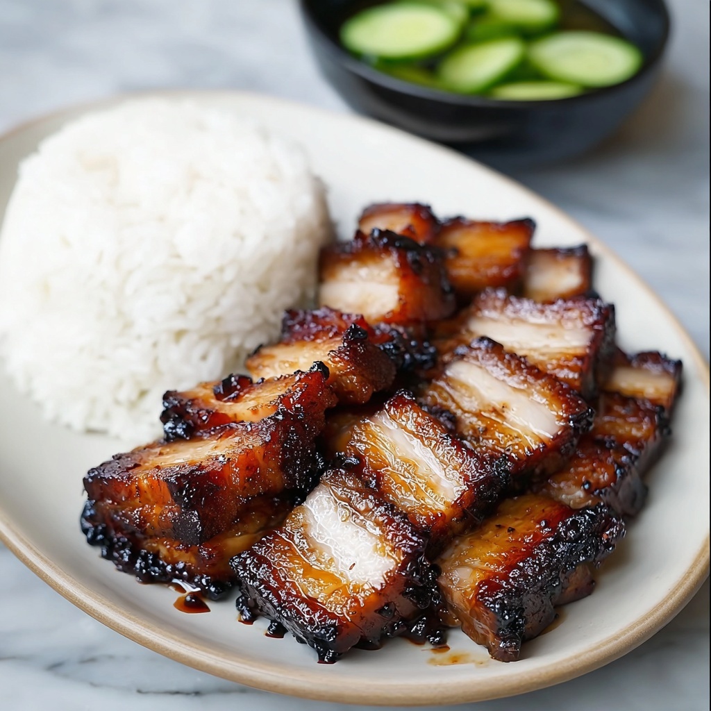 Savory Char Siu Grilled Pork Belly for Easy Home Cooking Recipe - Recipe Image
