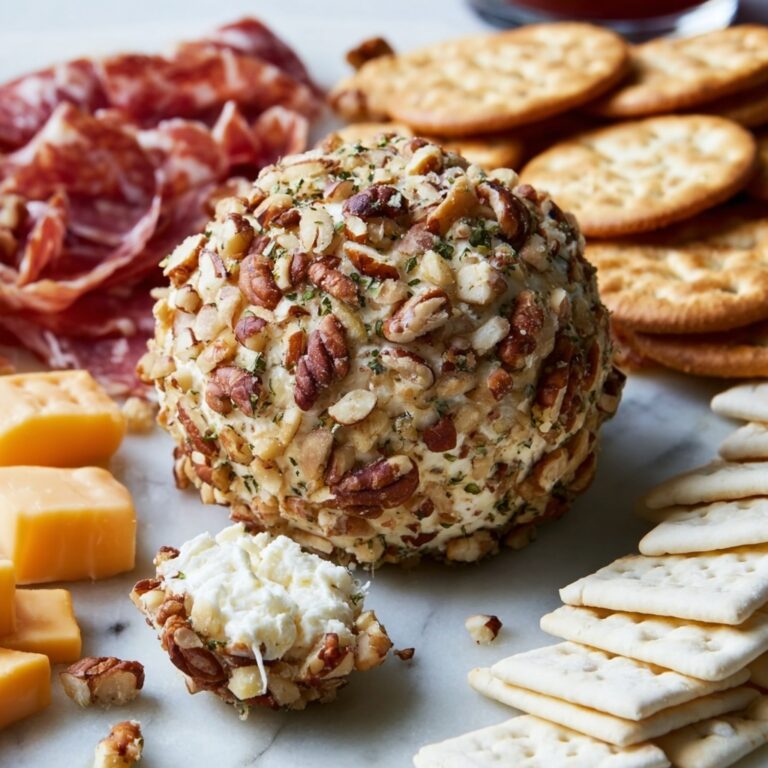 Butternut Squash Cheeseball with Holiday Cheese Board Recipe