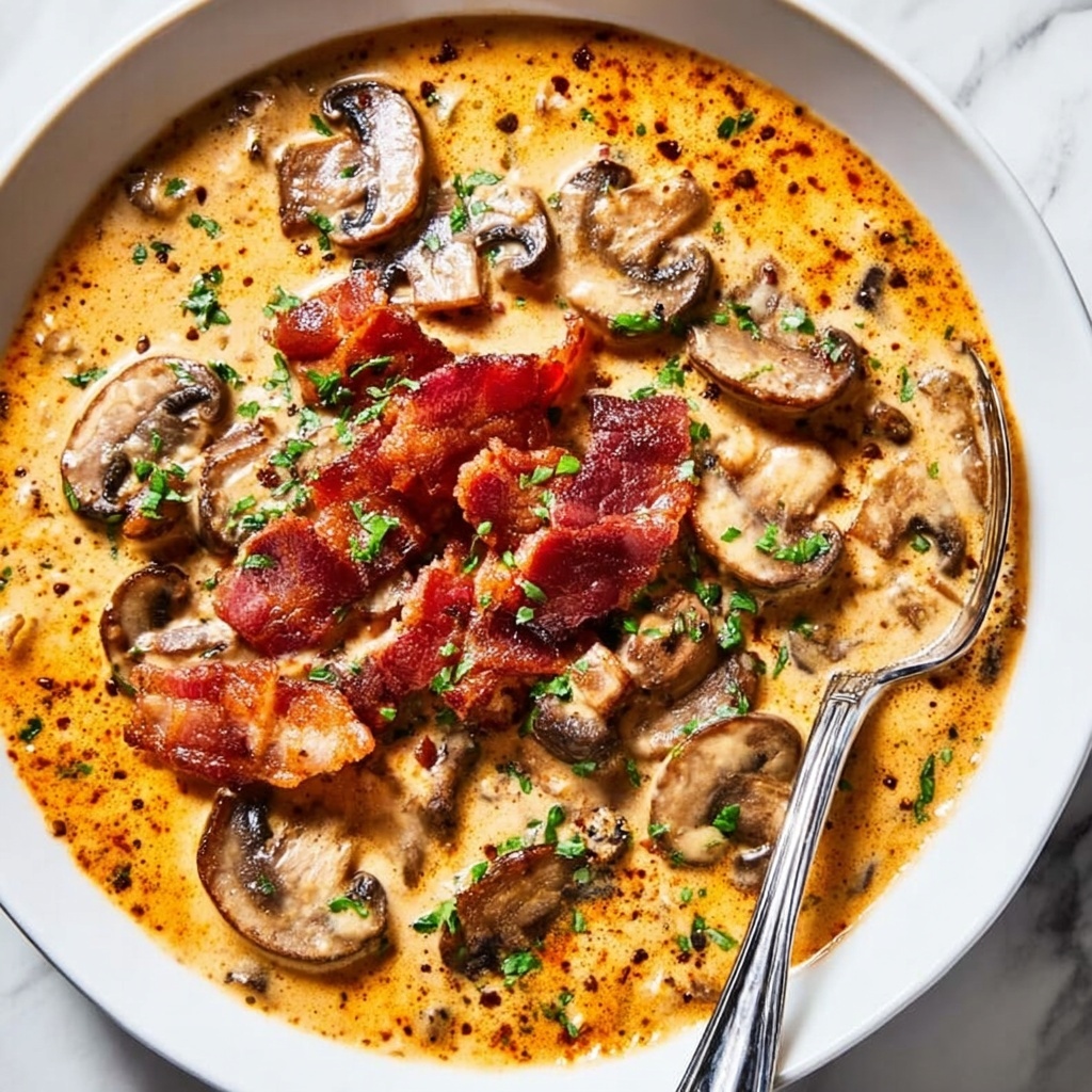 Smothered Chicken in Mushroom Wine Pan Sauce Recipe - Recipe Image