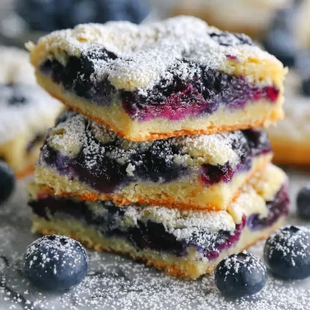 Blueberry Crinkle Cookies Recipe - Recipe Image