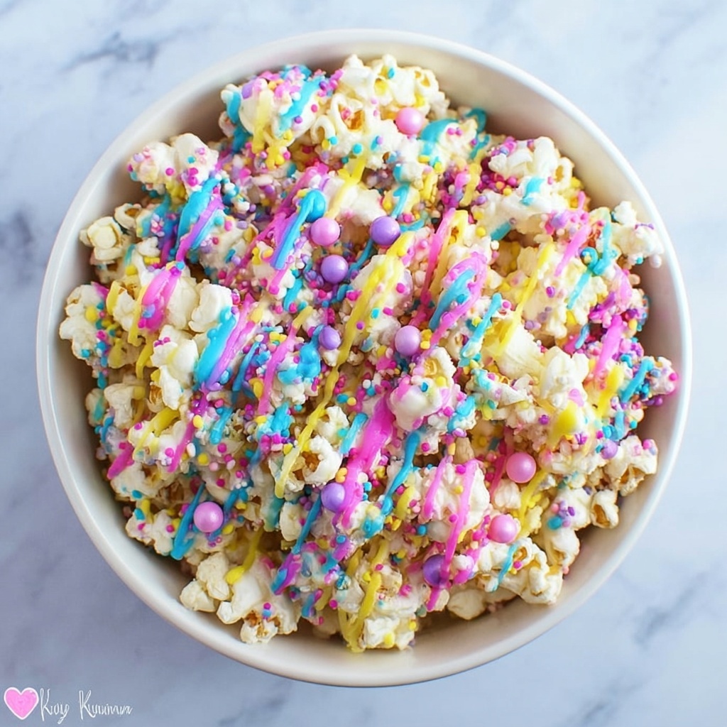 Bunny Bait Easter Popcorn Mix Recipe - Recipe Image