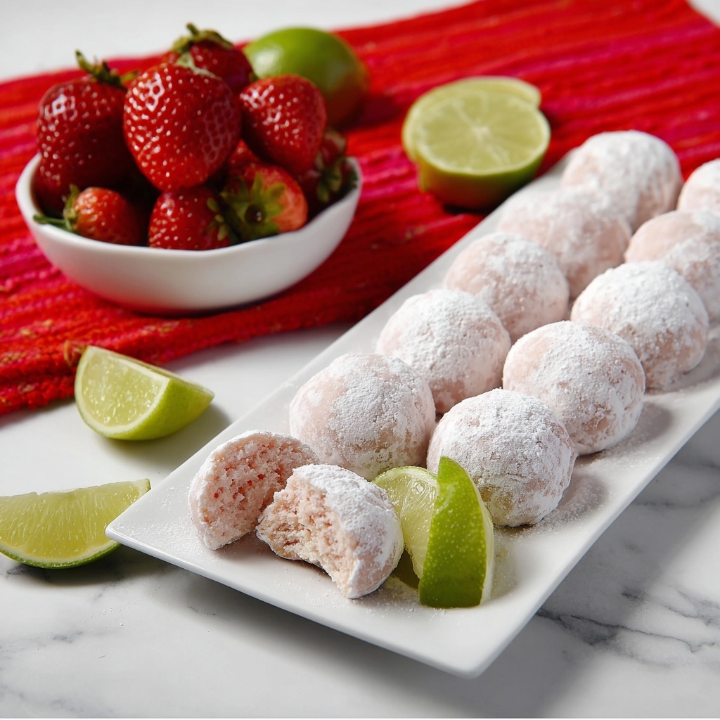 Strawberry Margarita Truffles Recipe - Recipe Image