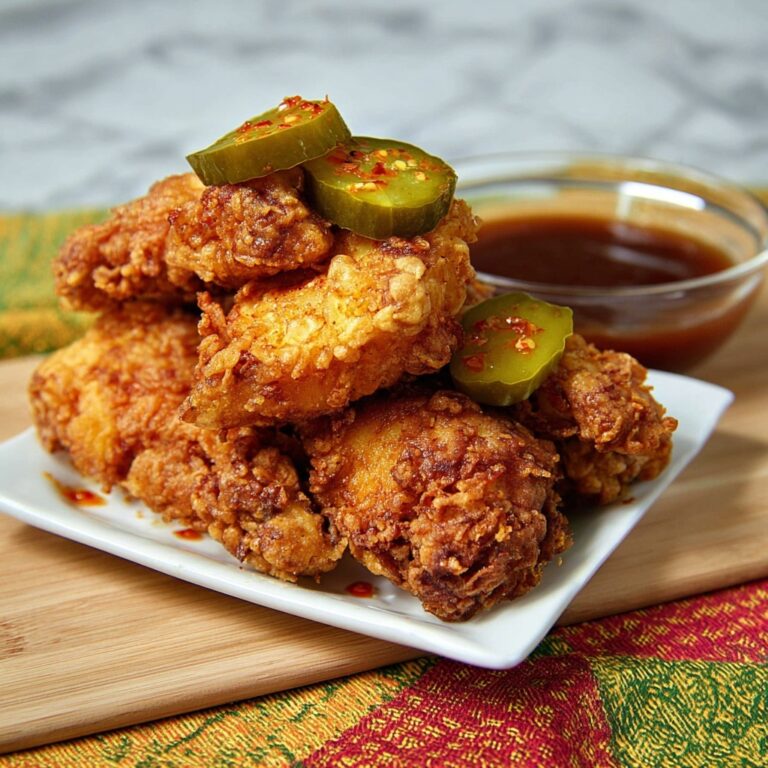 Nashville Chicken Tenders with Spicy Hot Sauce Recipe