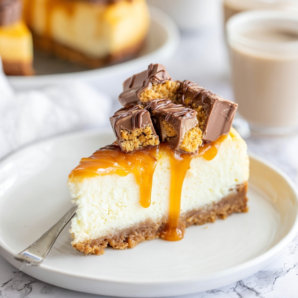 Twix Cheesecake Recipe - Recipe Image