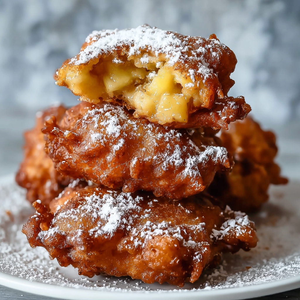 Crispy Air Fryer Apple Fritters Recipe - Recipe Image