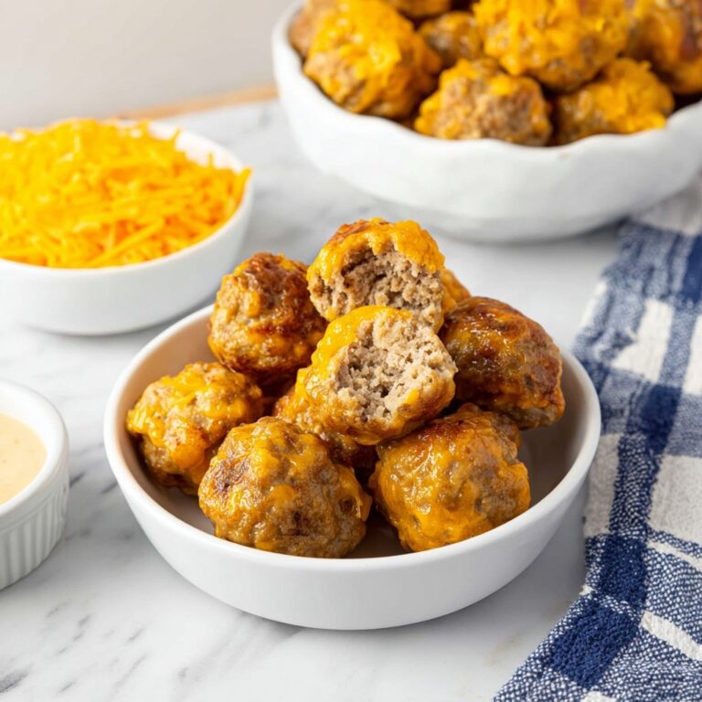 Cheddar Bay Sausage Balls Recipe