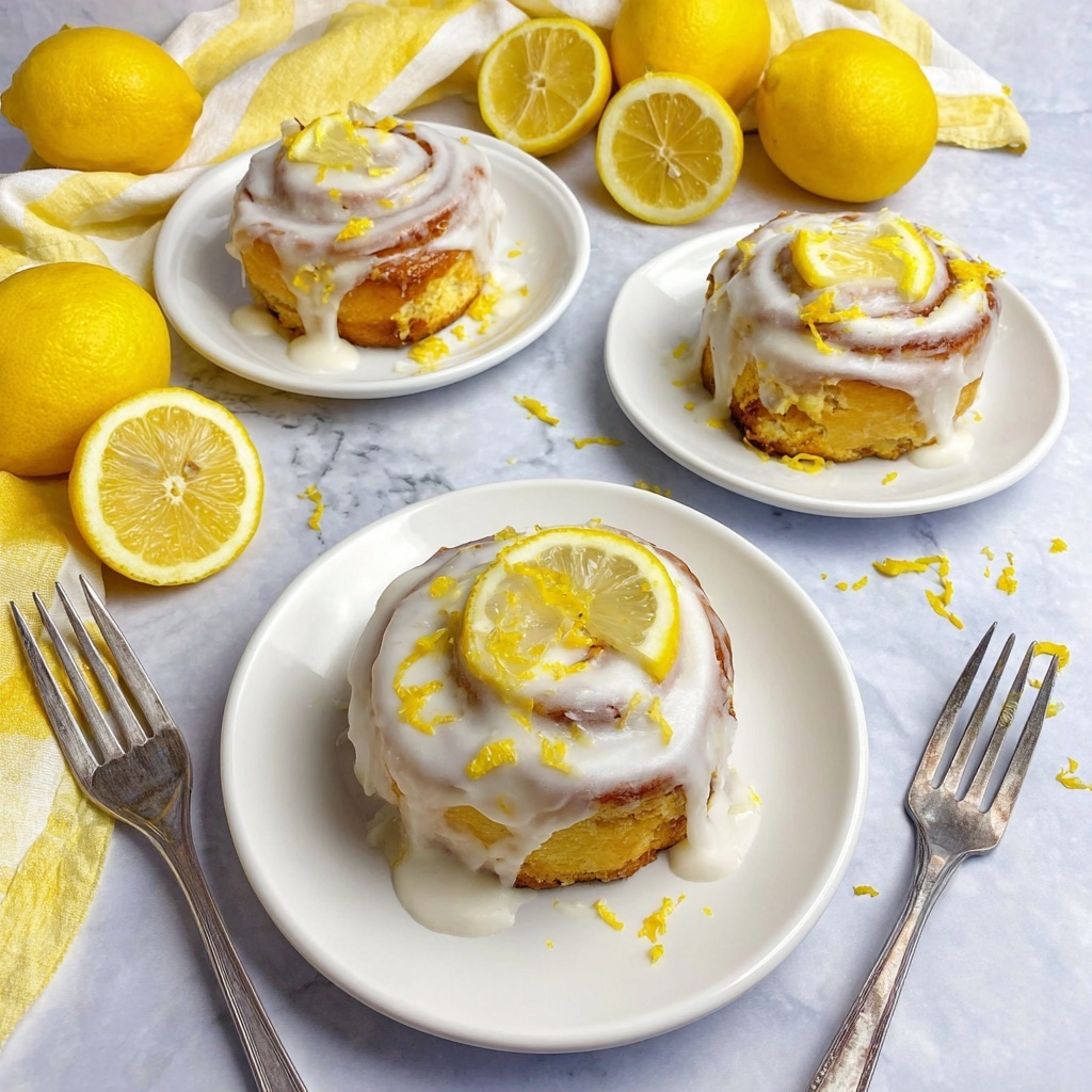 Lemon Sweet Rolls Recipe - Recipe Image
