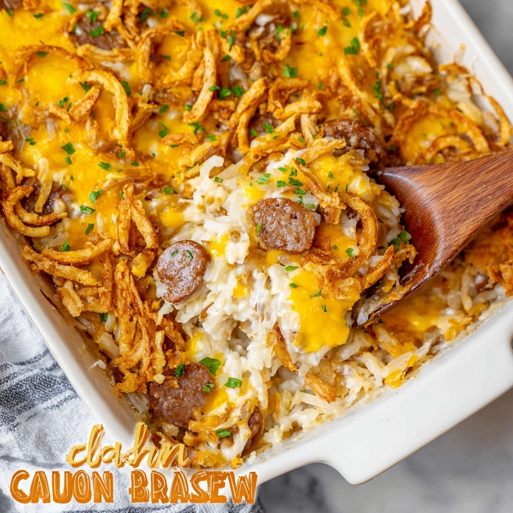 Cajun Hash Brown Casserole Recipe - Recipe Image