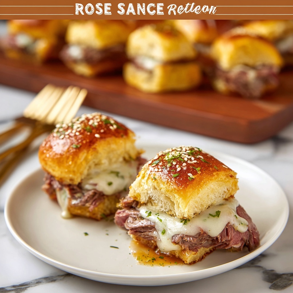 Awesome Sauce Roast Beef Sandwiches Recipe - Recipe Image