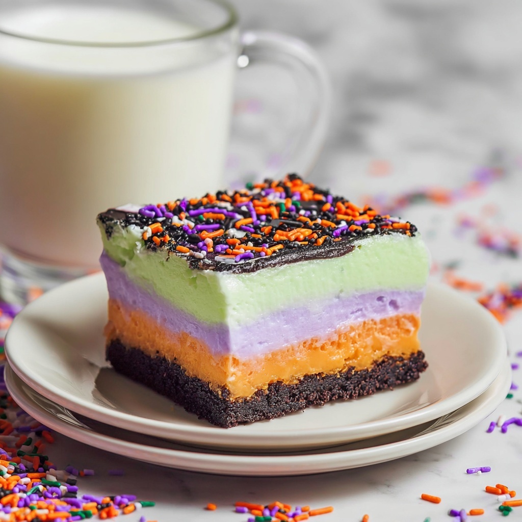 No Bake Halloween Dessert Recipe - Recipe Image