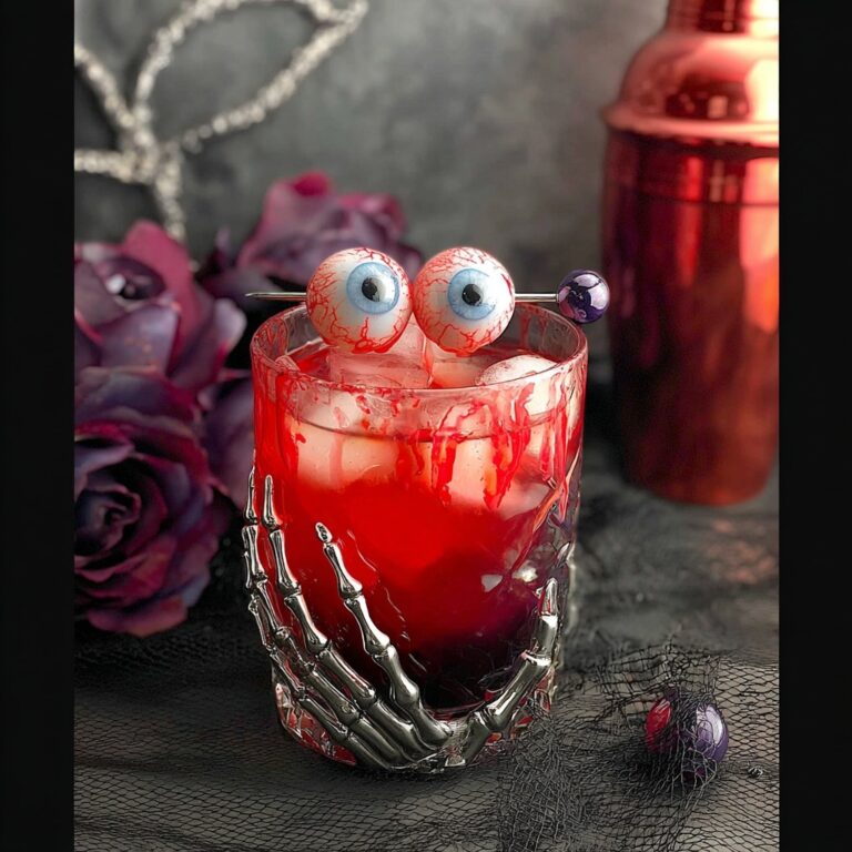 Bloody Eyeball Cocktail Recipe