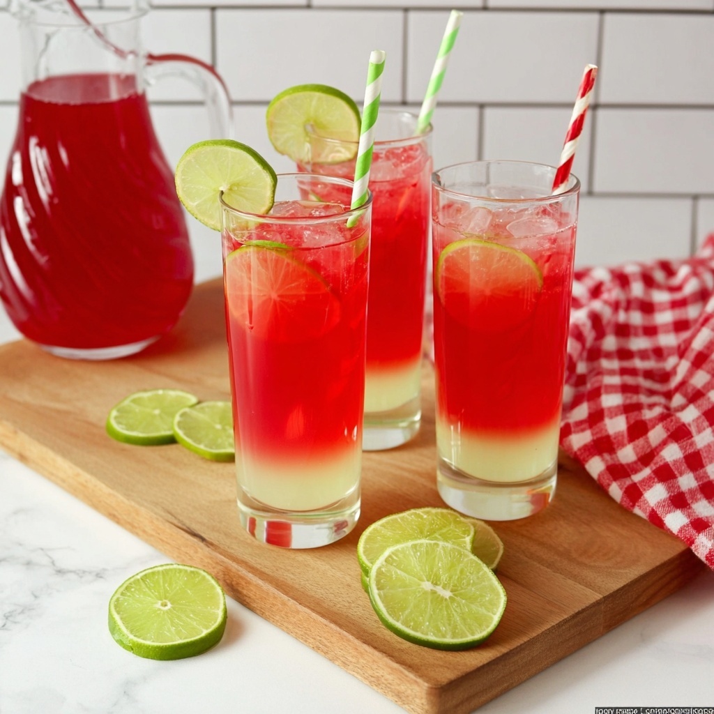 Vodka Cherry Limeade Recipe - Recipe Image