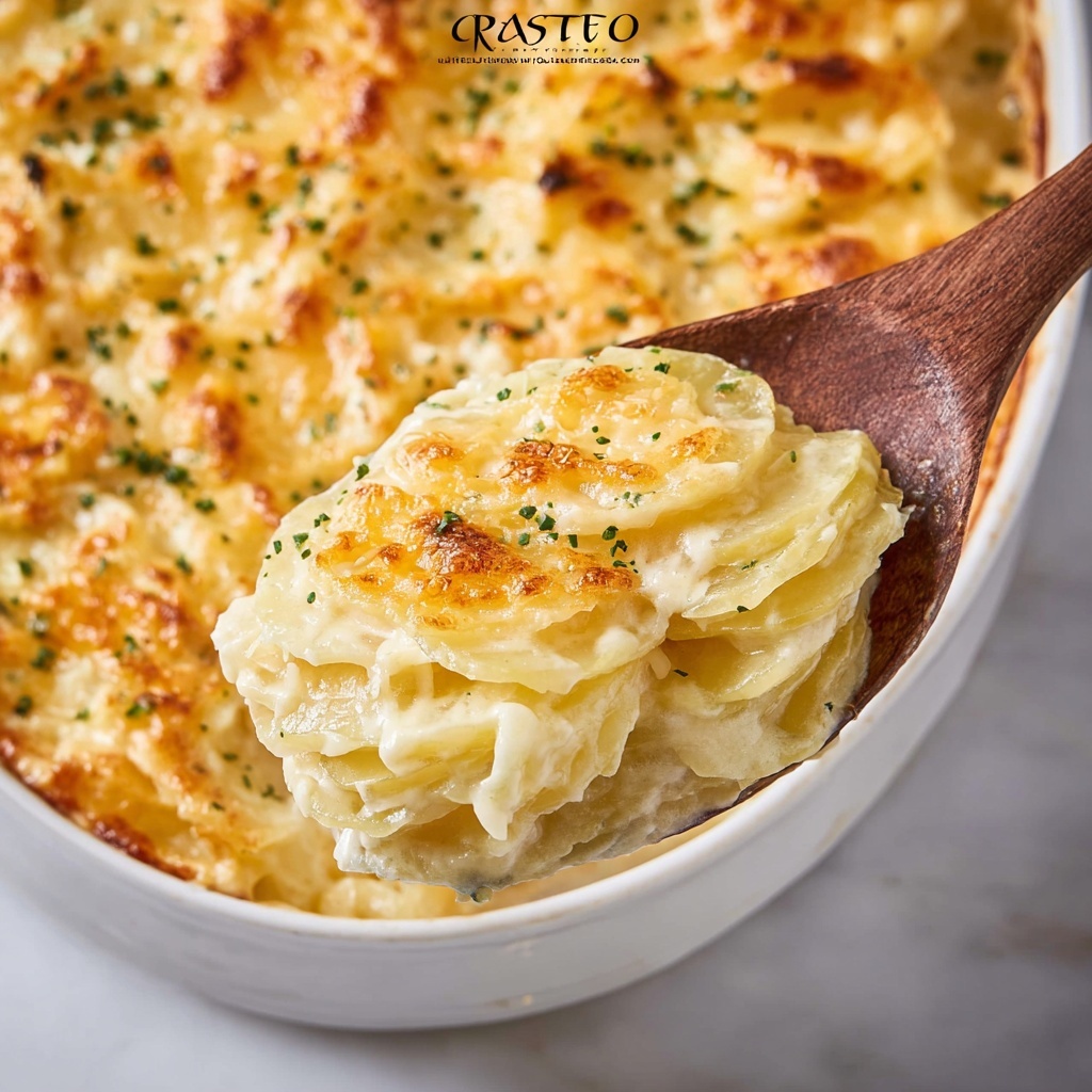 Cheesy Potato Casserole Recipe - Recipe Image