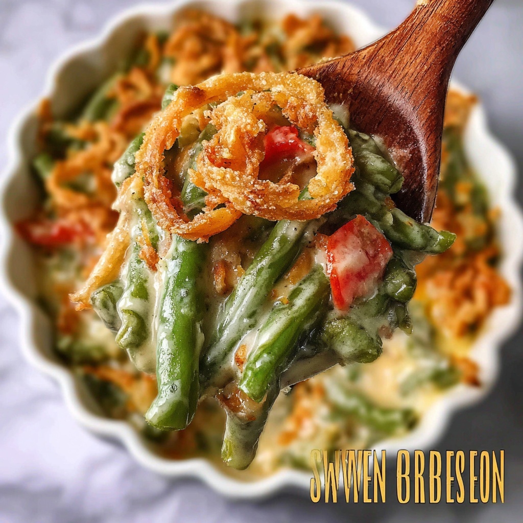 Southwestern Green Bean Casserole Recipe - Recipe Image