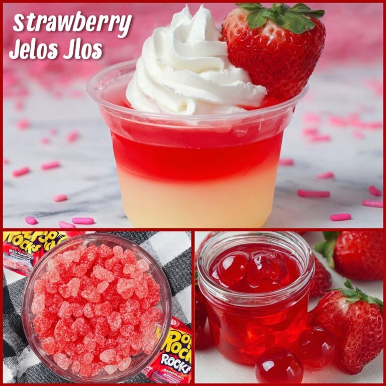 Strawberry Jello Shots – 3 Ways Recipe