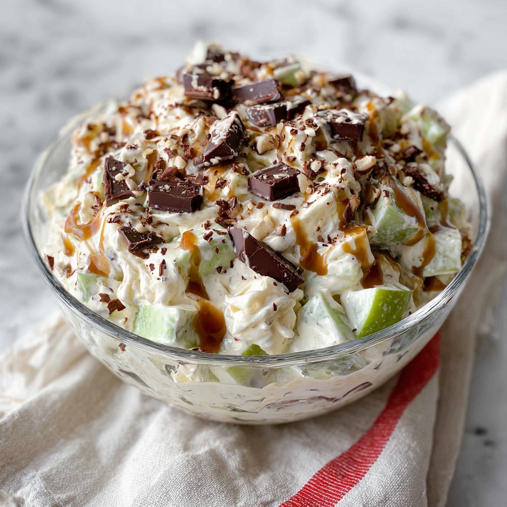 Snickers Apple Salad Recipe - Recipe Image