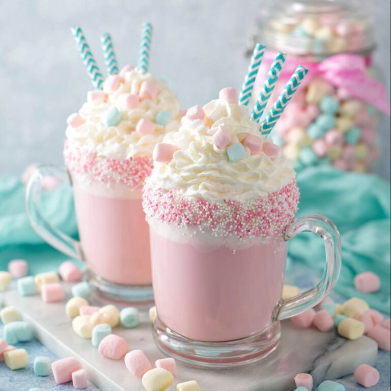 Pink Hot Chocolate Recipe