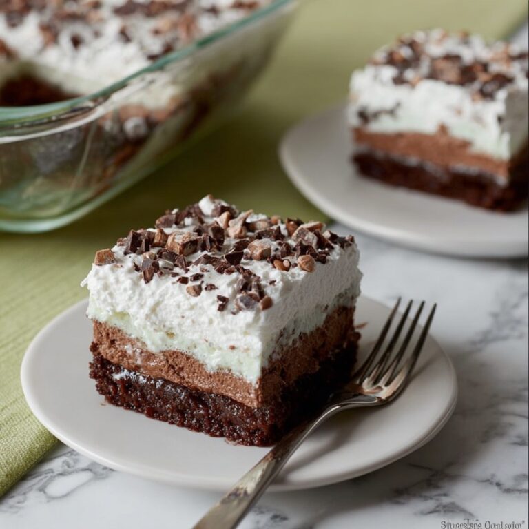 Andes Mint Brownie Lush Recipe