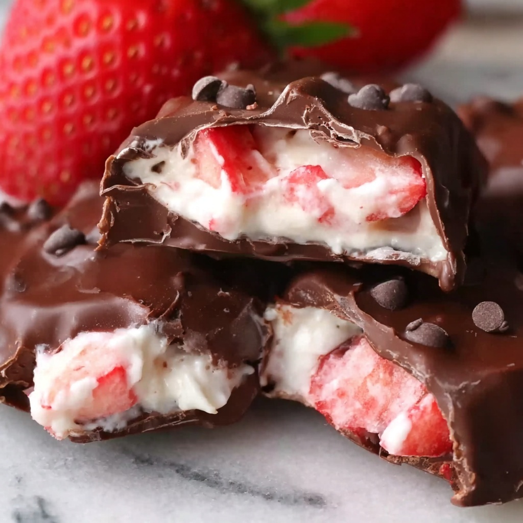 Chocolate Strawberry Yogurt Clusters Recipe - Recipe Image