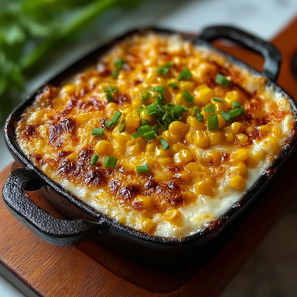 Irresistibly Sweet and Savory Honey Glazed Corn Casserole Recipe - Recipe Image