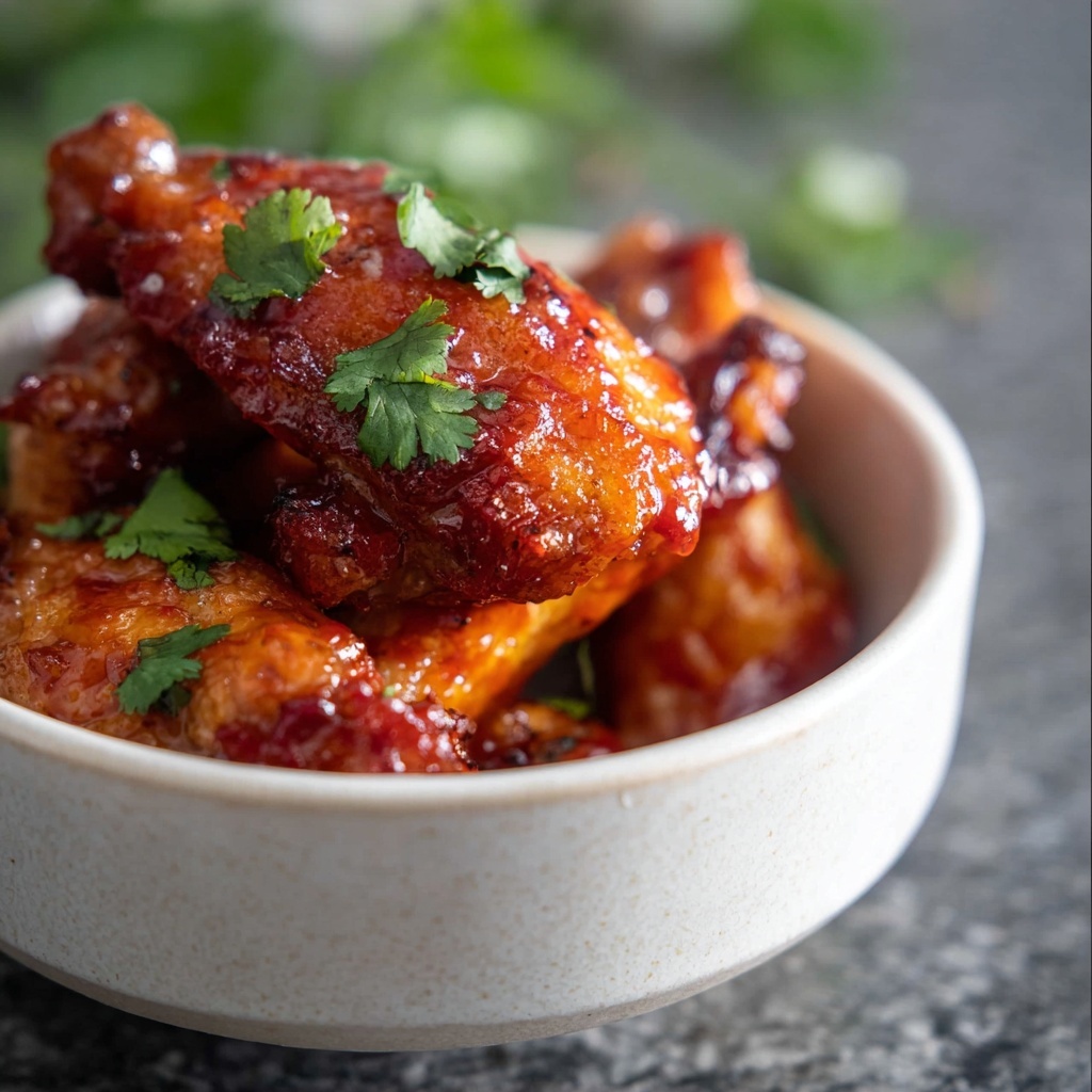 Sticky Sweet Chili Chicken Wings Recipe - Recipe Image