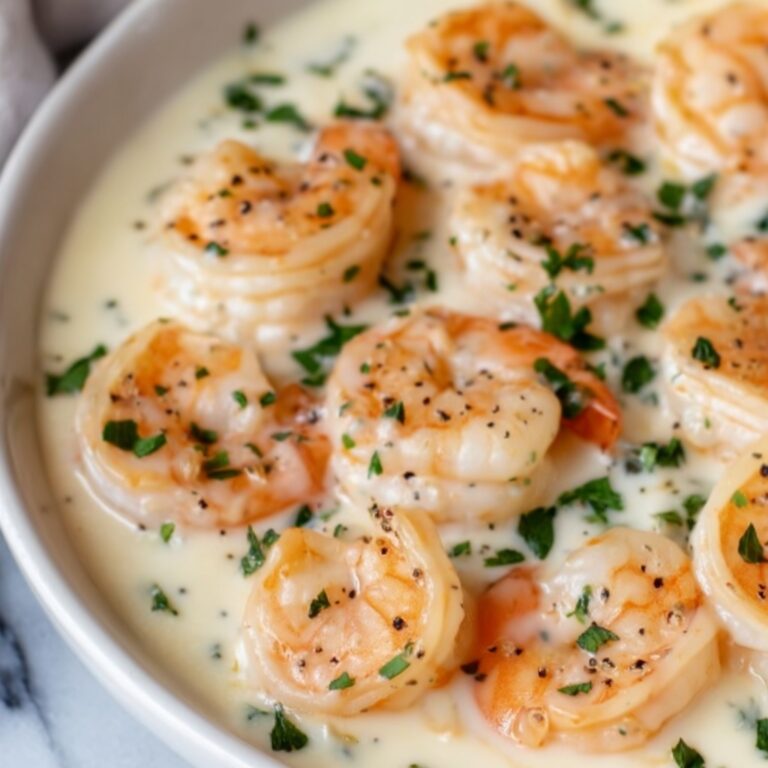 Shrimp Fettuccine Alfredo Recipe