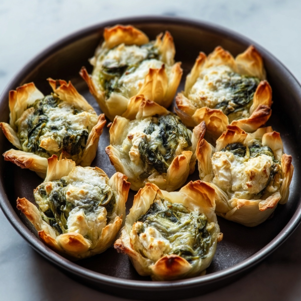 Spinach Artichoke Bites Recipe - Recipe Image