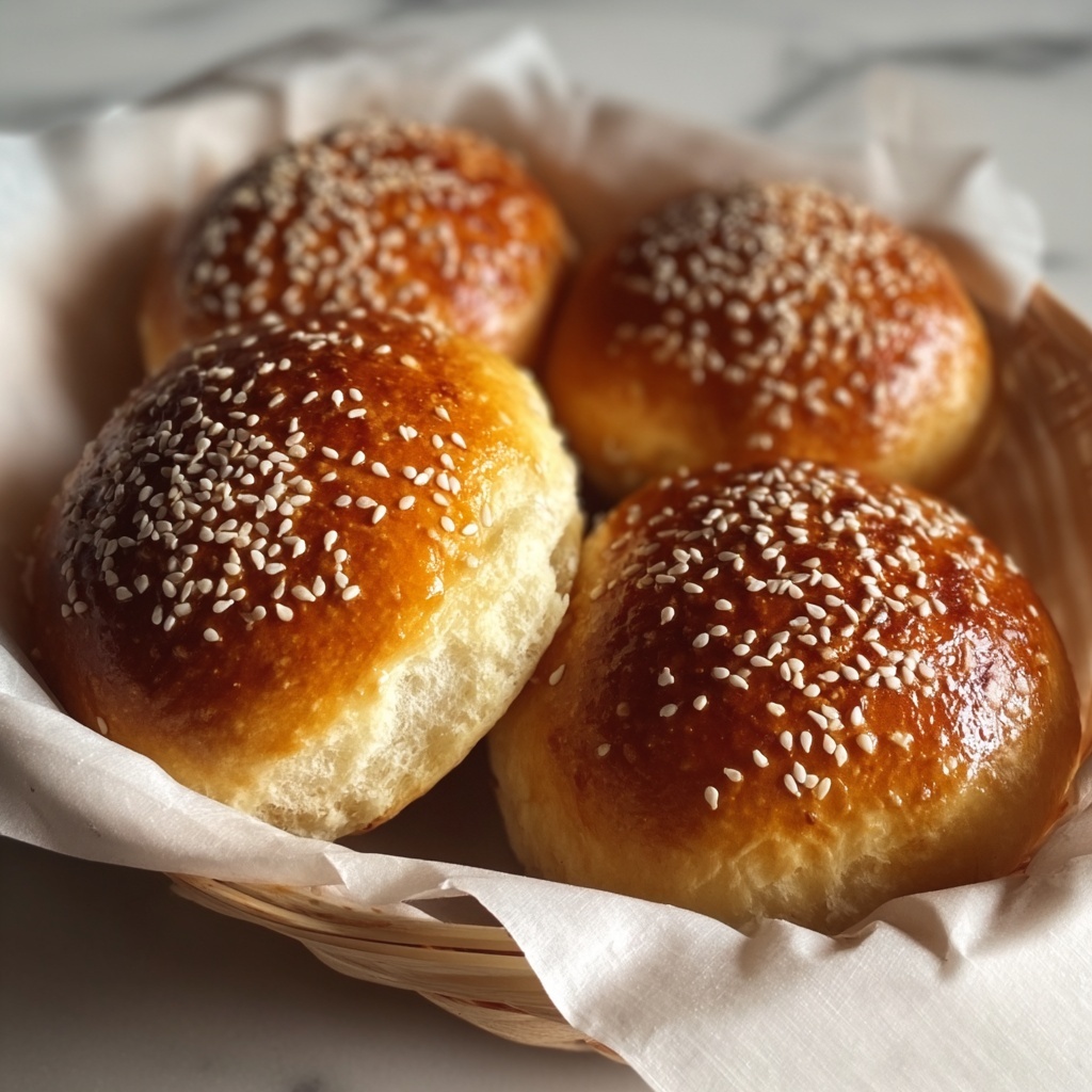 Sesame Seed Bread Rolls Recipe - Recipe Image