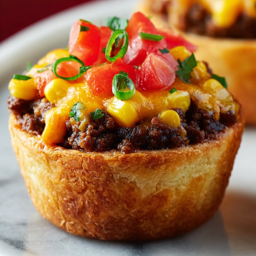 Cornbread Taco Muffins: A Delicious Twist on Classic Tacos Recipe - Recipe Image