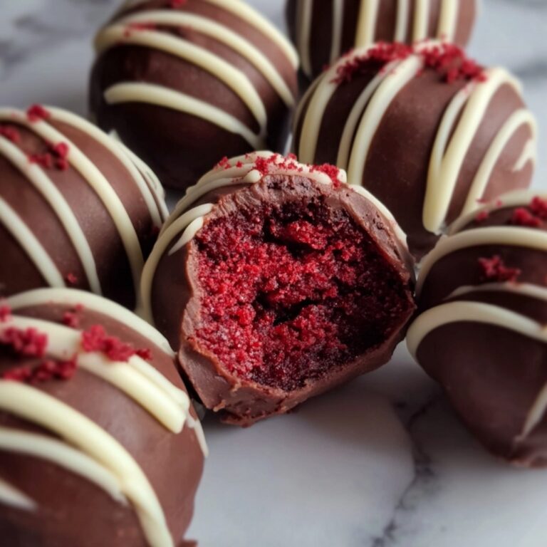 Valentine’s Day Red Velvet Truffles Recipe