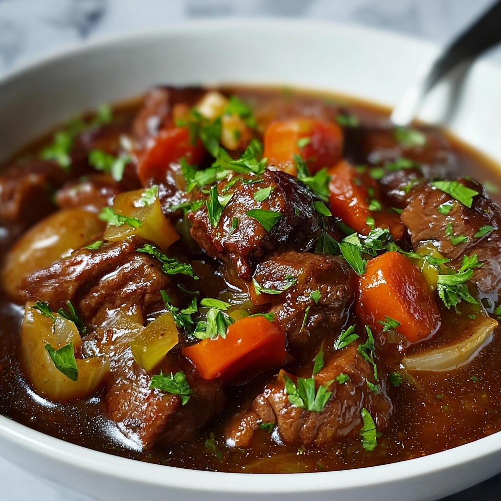 Crock Pot Pepper Steak Recipe - Recipe Image