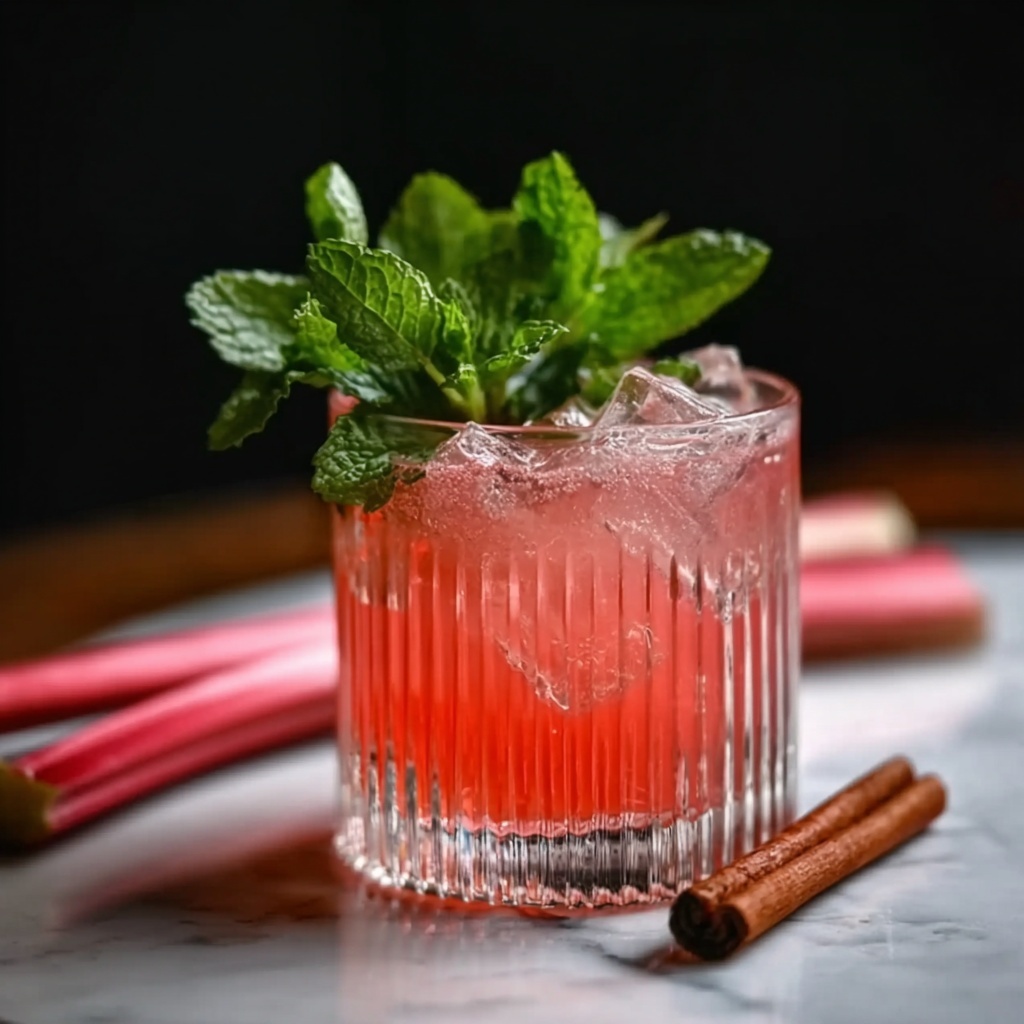 Rhubarb Liqueur Recipe - Recipe Image