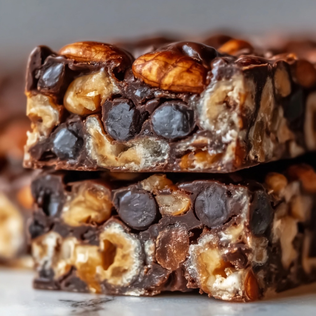 Homemade Crunch Bars Recipe - Recipe Image