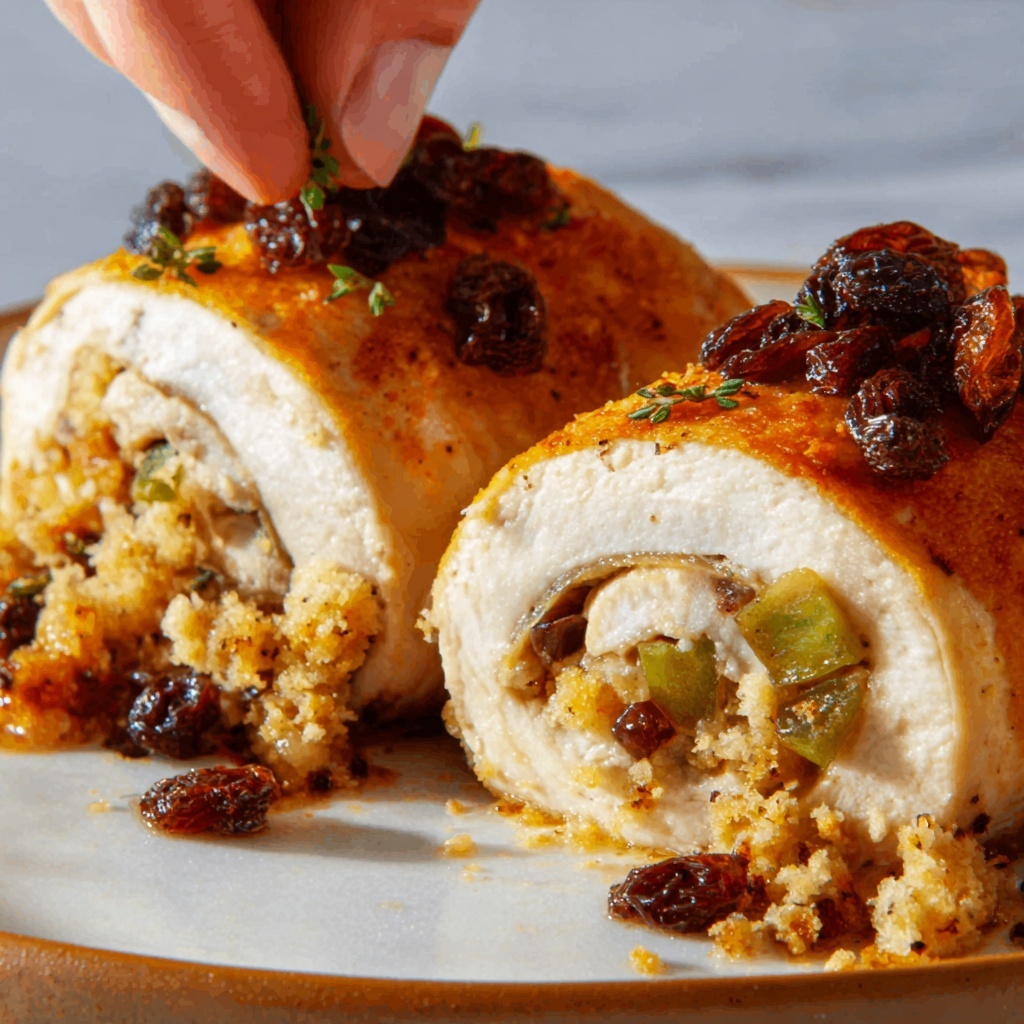 Turkey & Stuffing Roll-Ups Recipe - Recipe Image