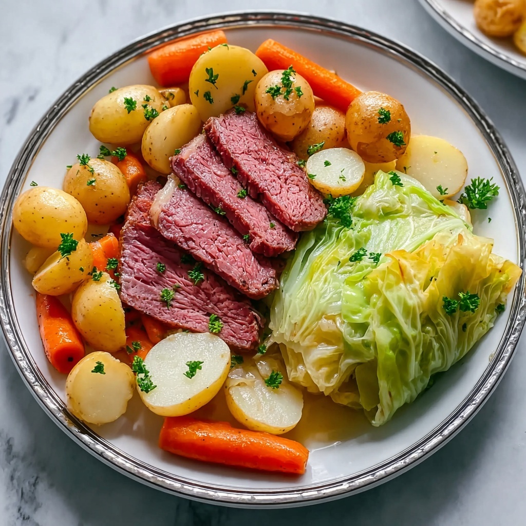 Easy Corned Beef and Cabbage Sheet Pan Recipe - Recipe Image