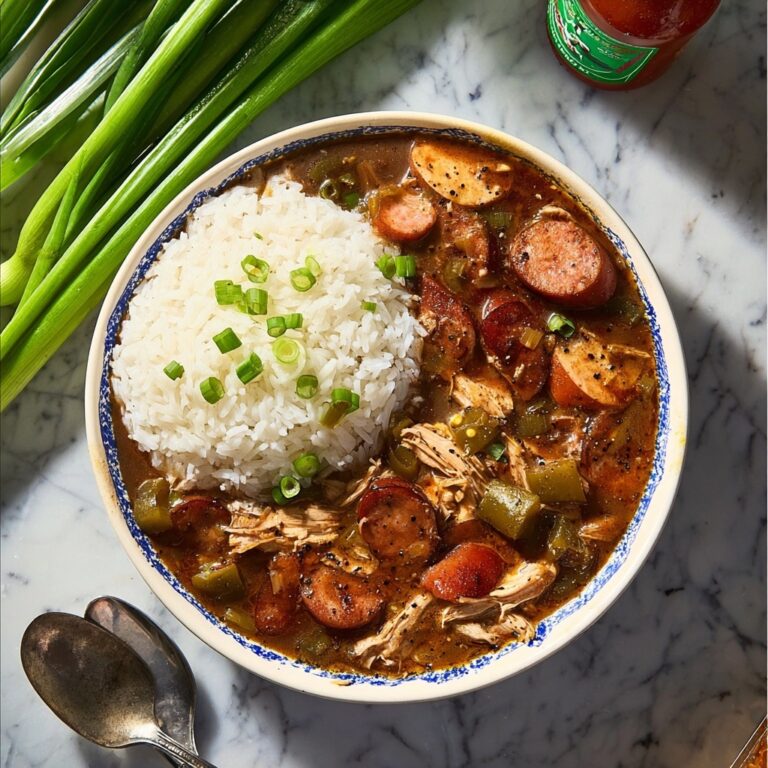 Chicken and Sausage Gumbo Recipe