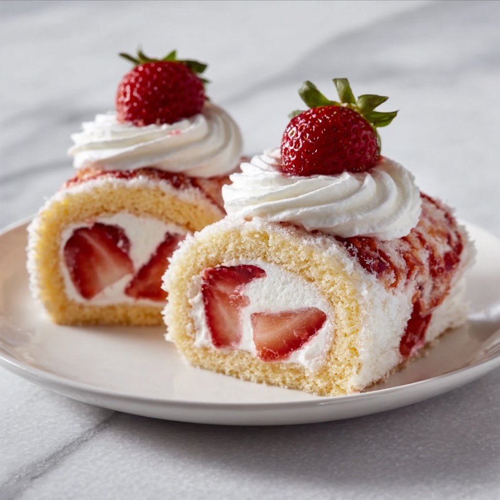 Shortcake Cheesecake Rolls Recipe - Recipe Image