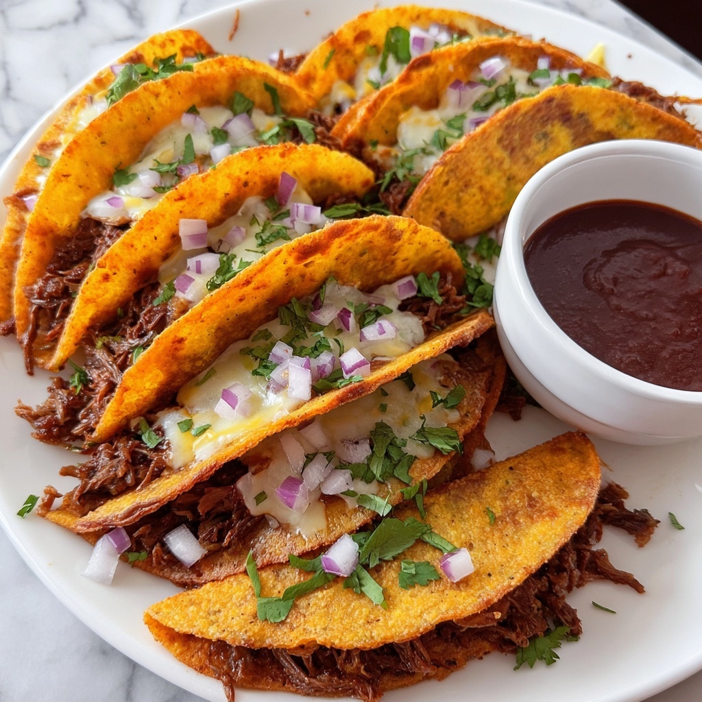 Quesabirria Tacos Recipe - Recipe Image