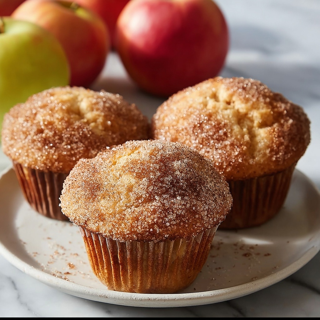 Mini Gluten-Free Vegan Apple Muffins Recipe - Recipe Image